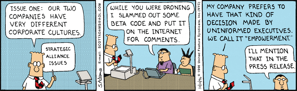 Dilbert Cartoon